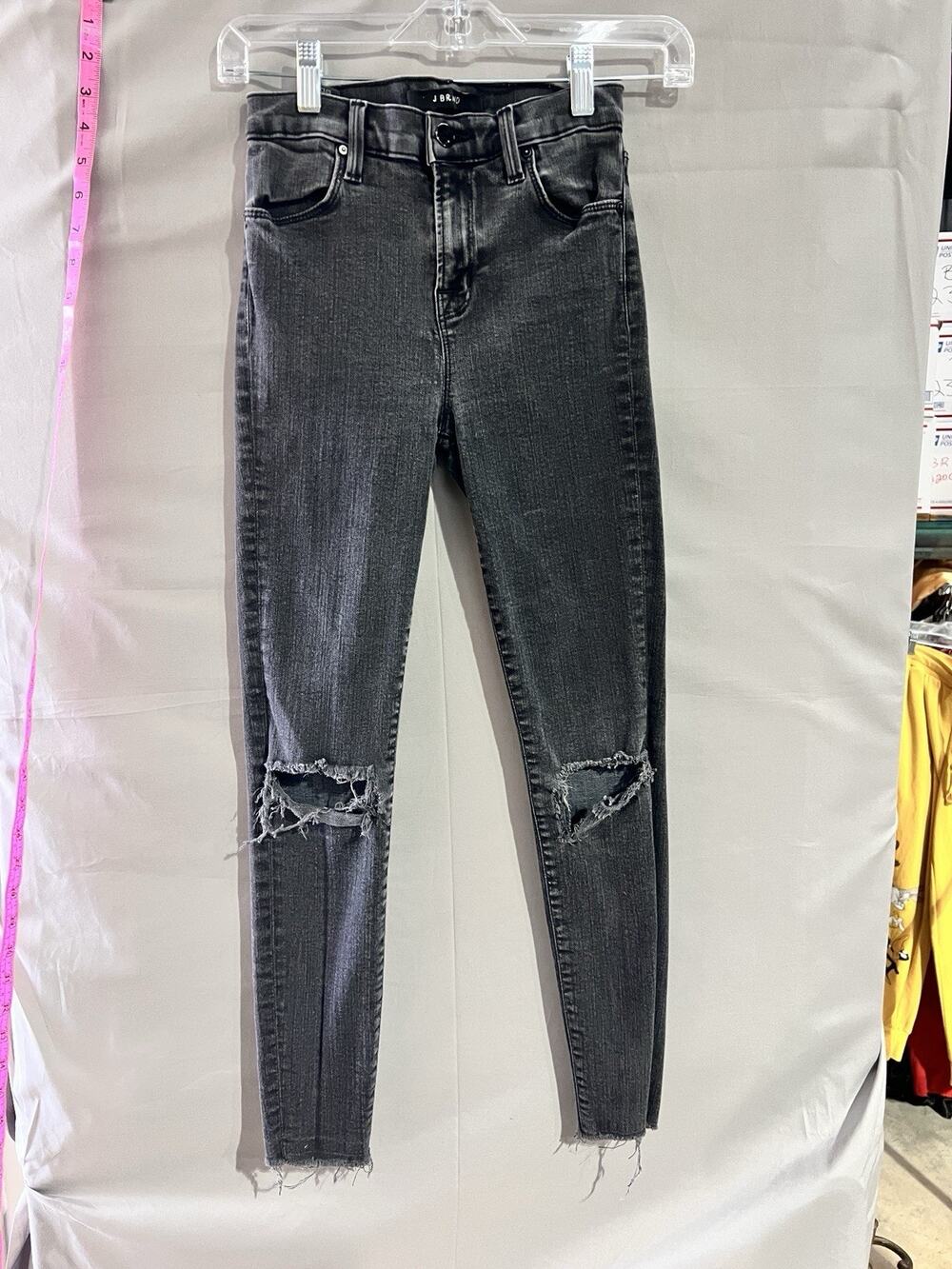 J Brand women's black skinny leg jeans No Size TG2250